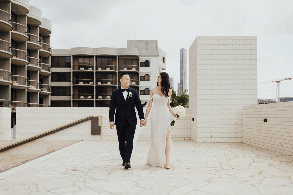 Calile Hotel Rooftop Elopement Brisbane