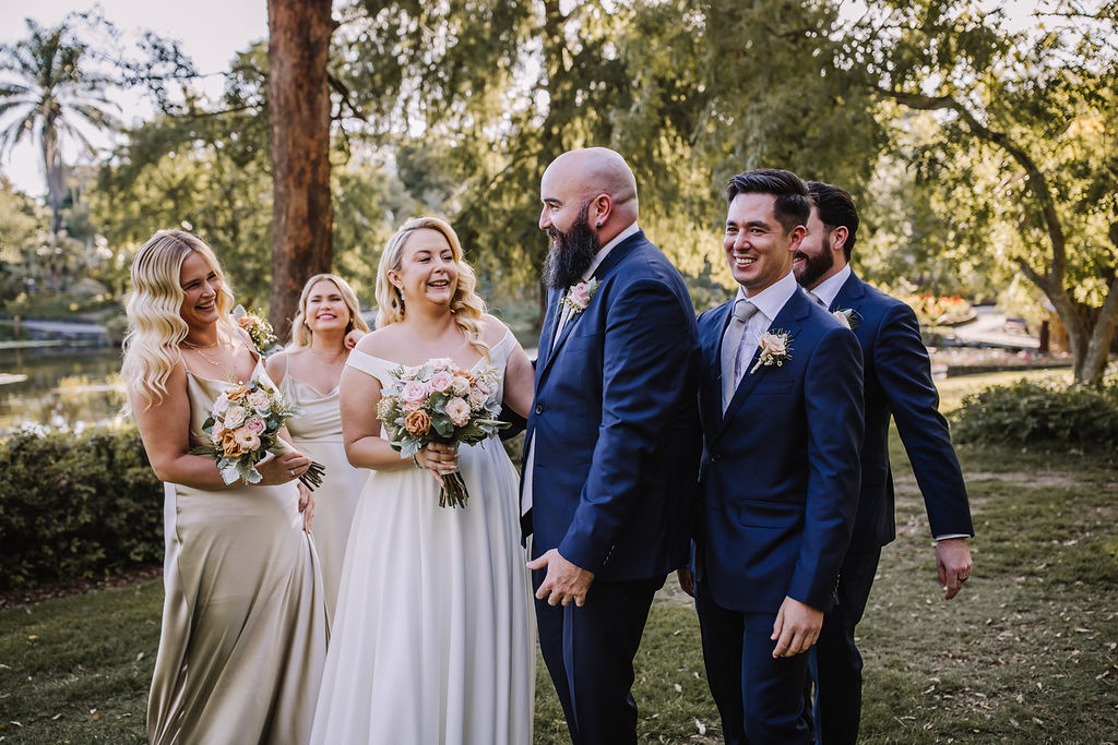 wedding photos Brisbane botanical gardens