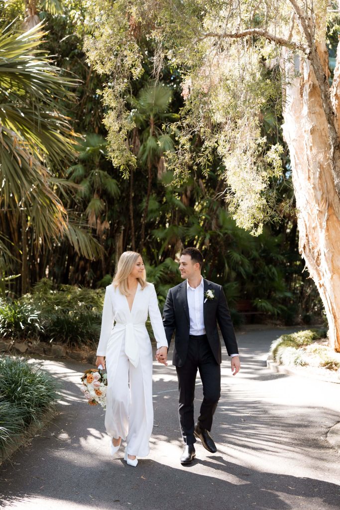 wedding photos Mt Coot-tha Botanic Gardens