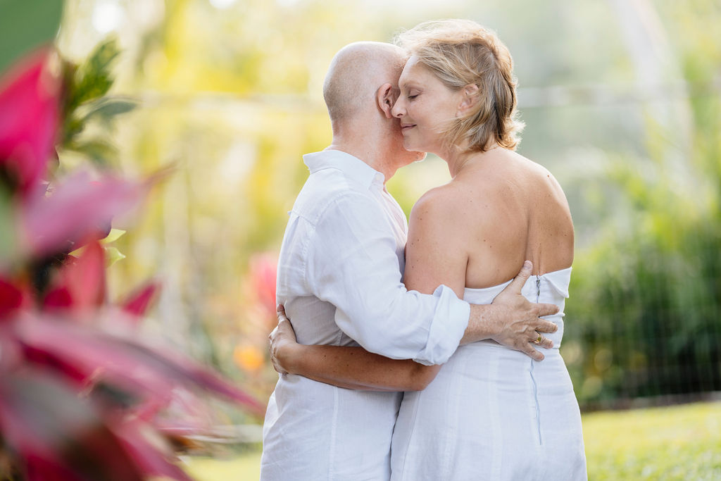 elopement wedding at Clifton Beach