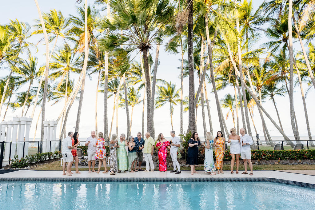 Slim Aarons inspired group photo