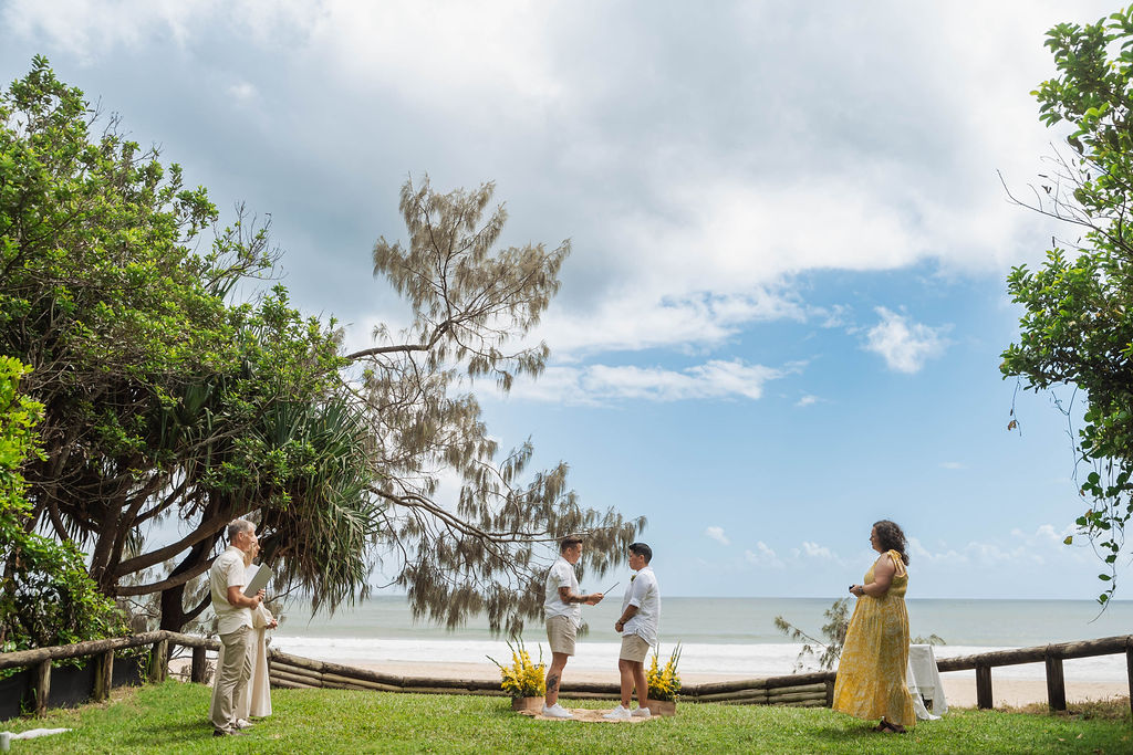 elopement wedding vows