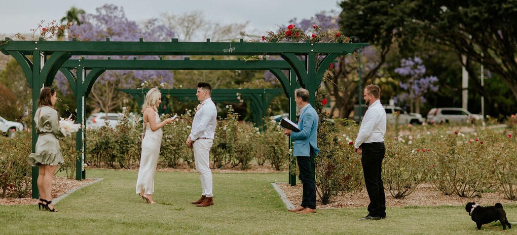 Elopement Celebrant New Farm Park