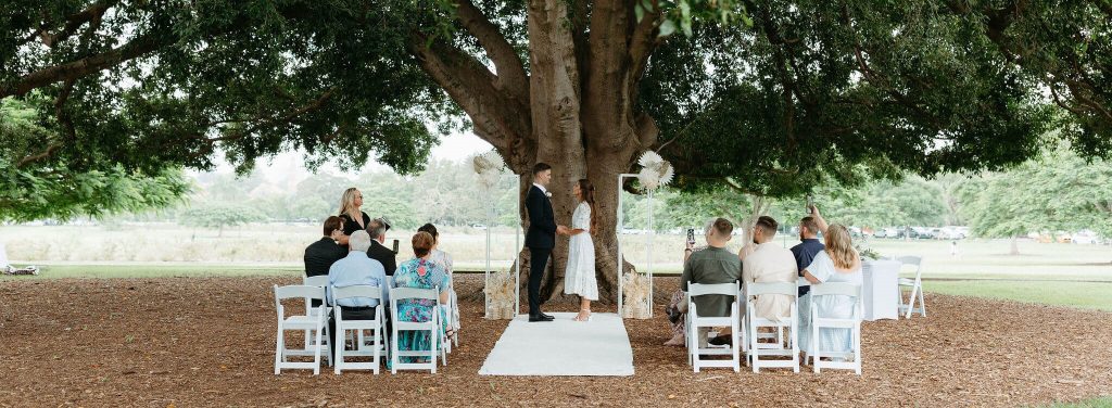 New Farm Park elopement wedding