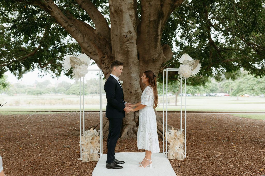 elopement wedding decor
