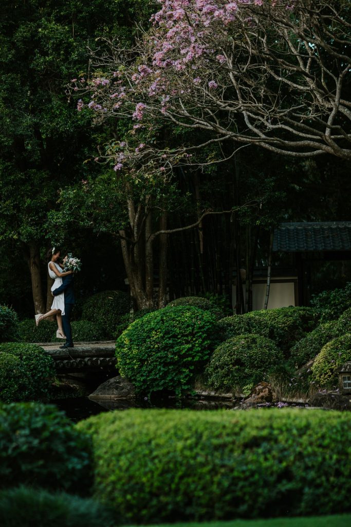 elopement wedding photos Mt Coot-tha
