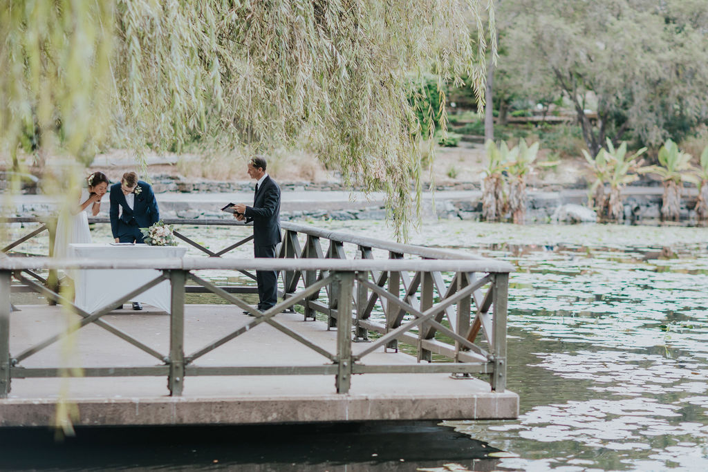 elopement marriage certificate signing