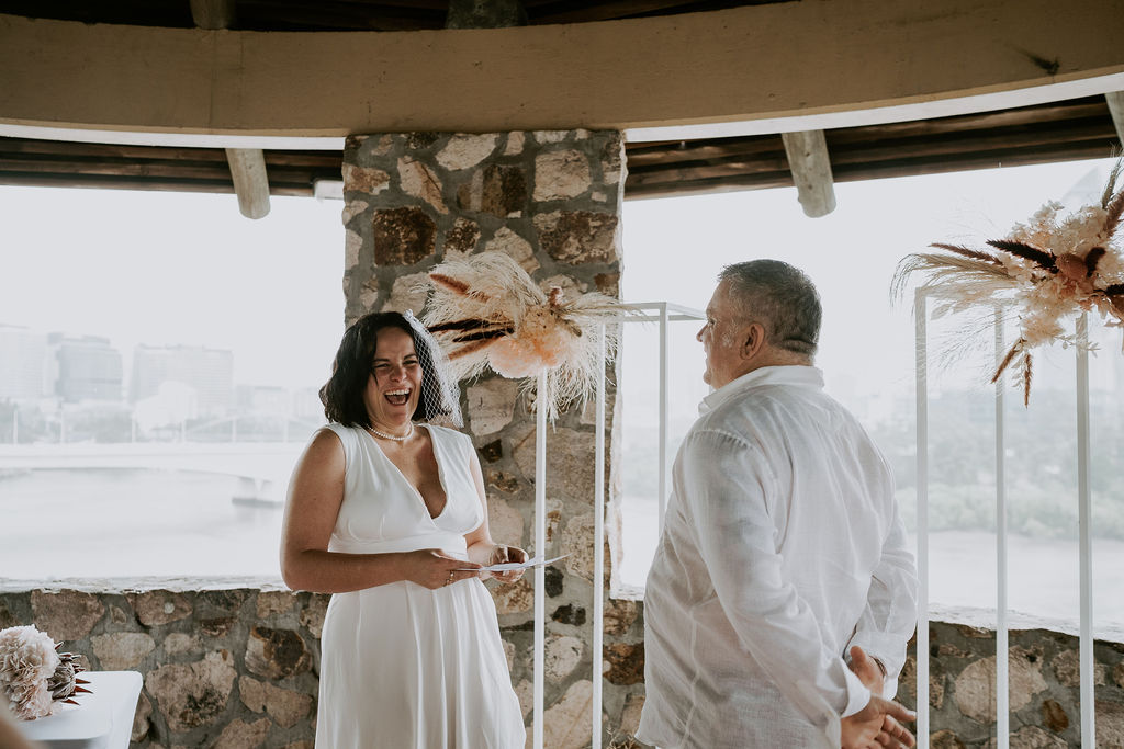 rainy day elopement Brisbane