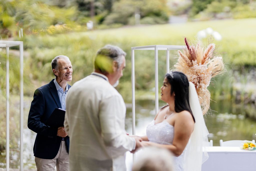 Celebrant for elopement