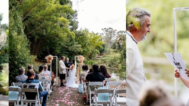 elopement at Brisbane Botanic Gardens