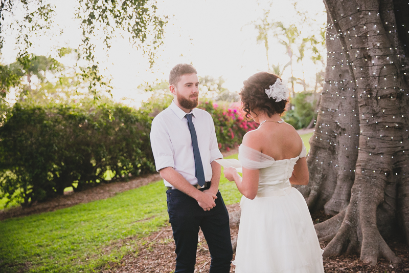 Brisbane Elopement with Celebrant Jamie legals only marriage