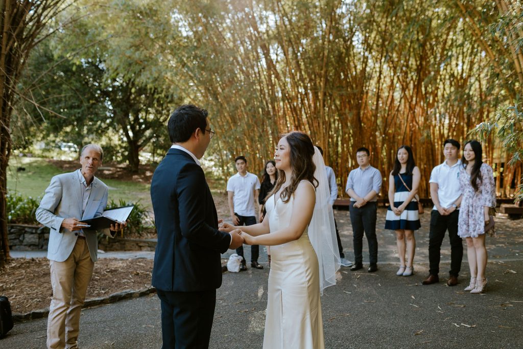 happy elopement wedding