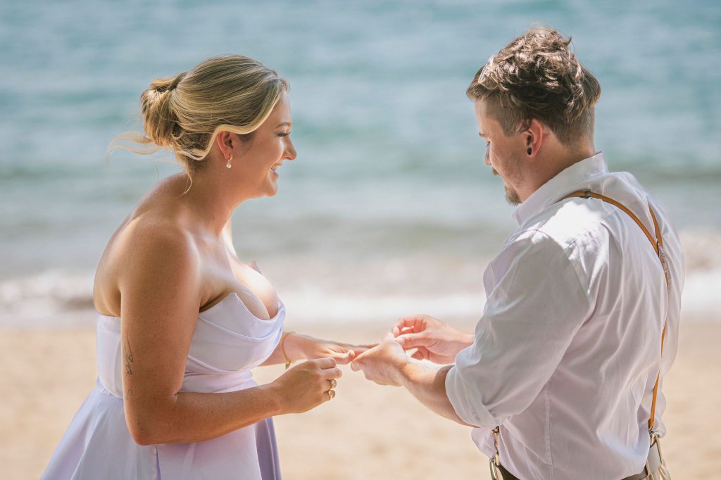 Palm Cove beach elopement wedding