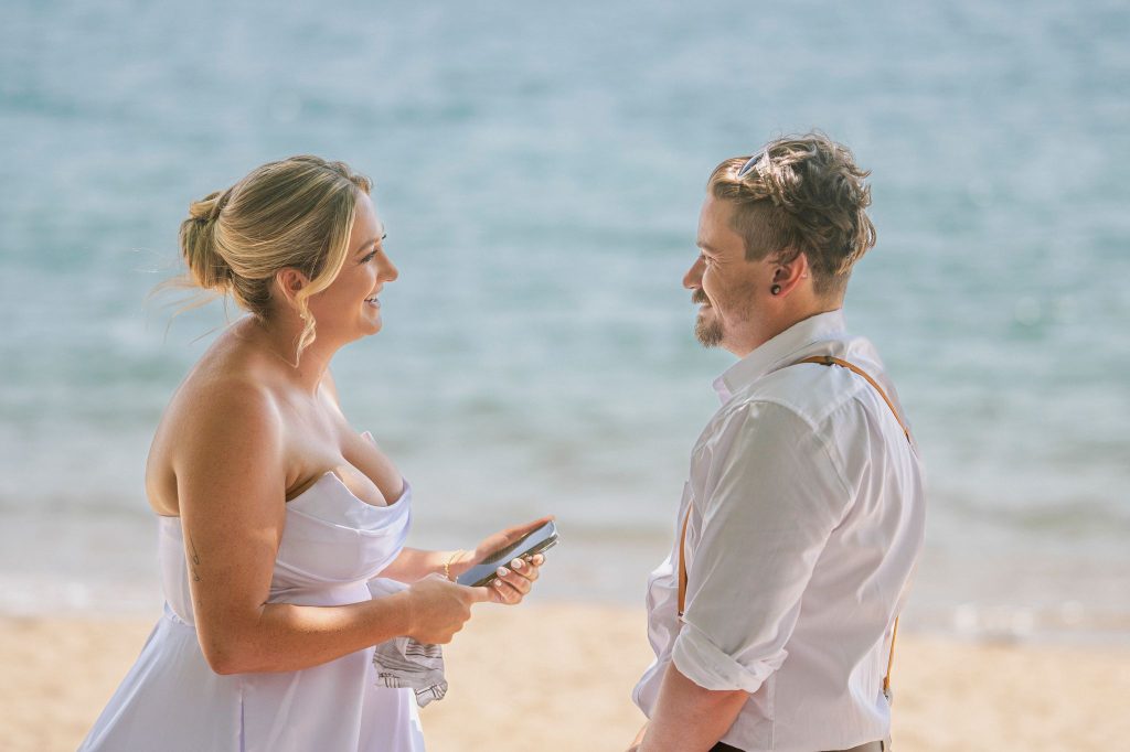 relaxed elopement wedding Queensland
