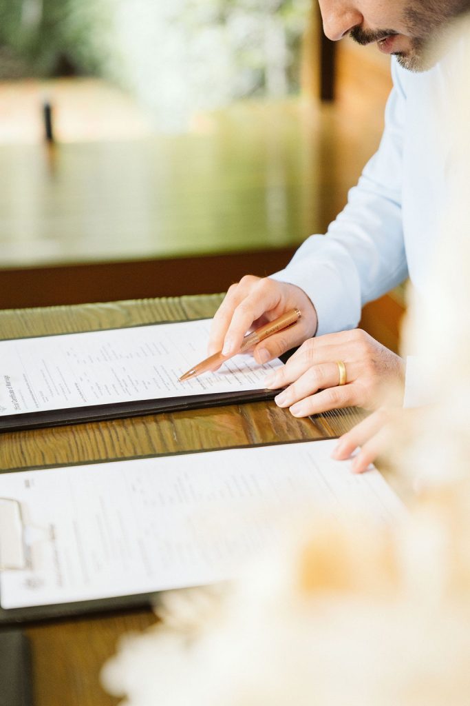 short and sweet paperwork only marriage