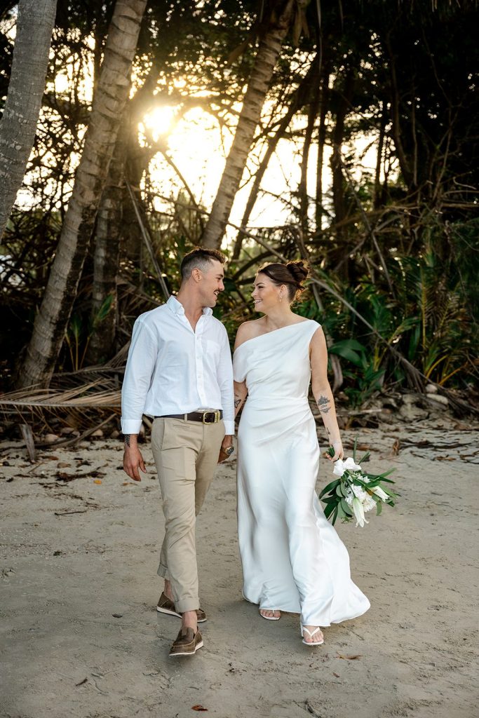 beach elopement Kewarra Beach Cairns
