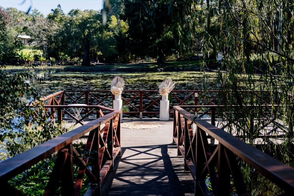 elopement celebrant and decor package Brisbane